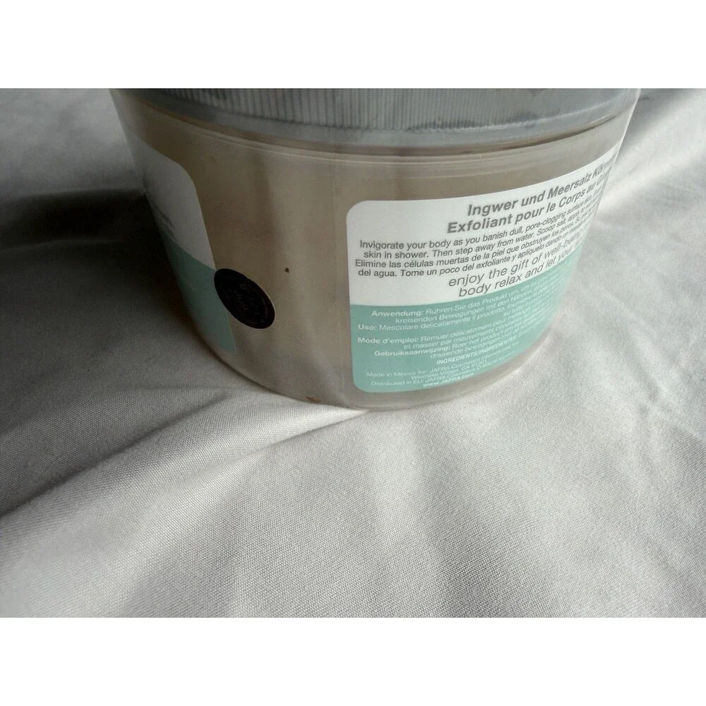 Jafra Spa Ginger And Sea Salt Body Rub 10.58 oz. New SEALED - Picture 4 of 16